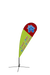 Teardrop Outdoor Flag - Small